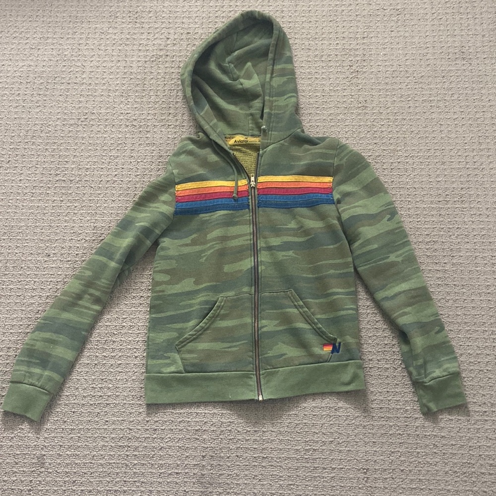 Aviator Nation camo jacket